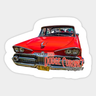 1959 Dodge Coronet 2 Door Hardtop Sticker